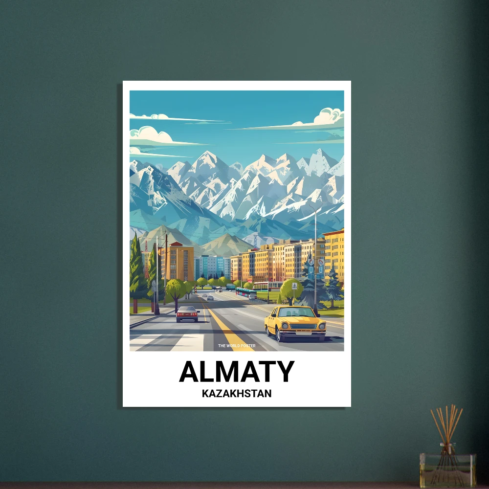 Affiche ALMATY - Image 6 of 6