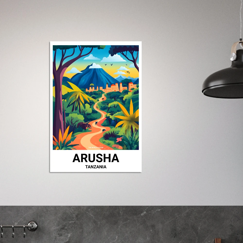 Affiche ARUSHA - Image 6 of 6