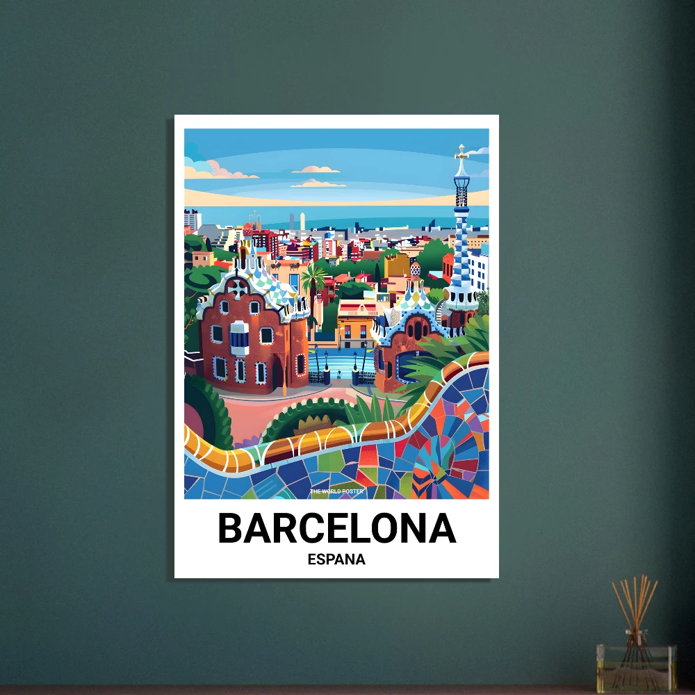 Affiche BARCELONE - Image 2 of 6