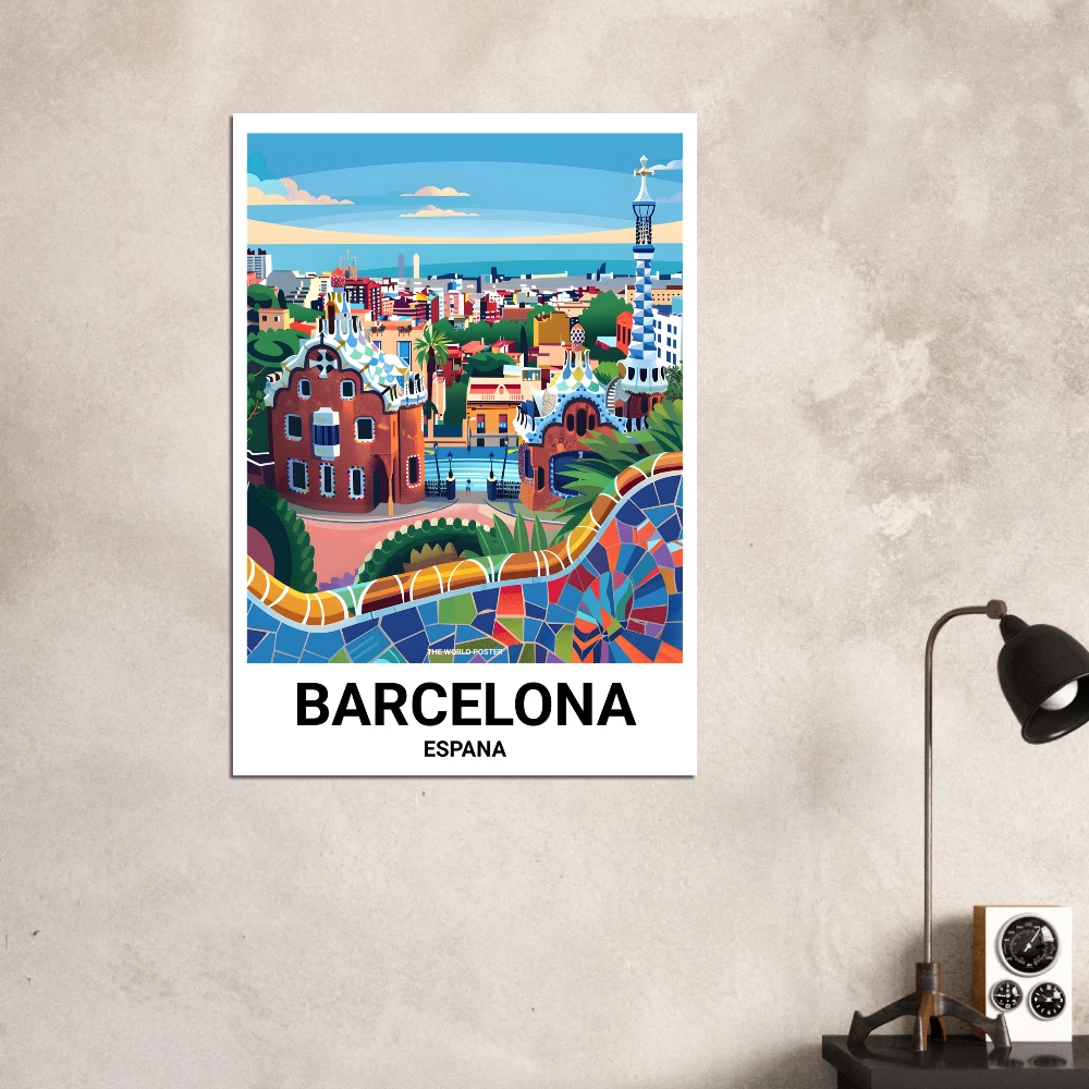 Affiche BARCELONE - Image 3 of 6