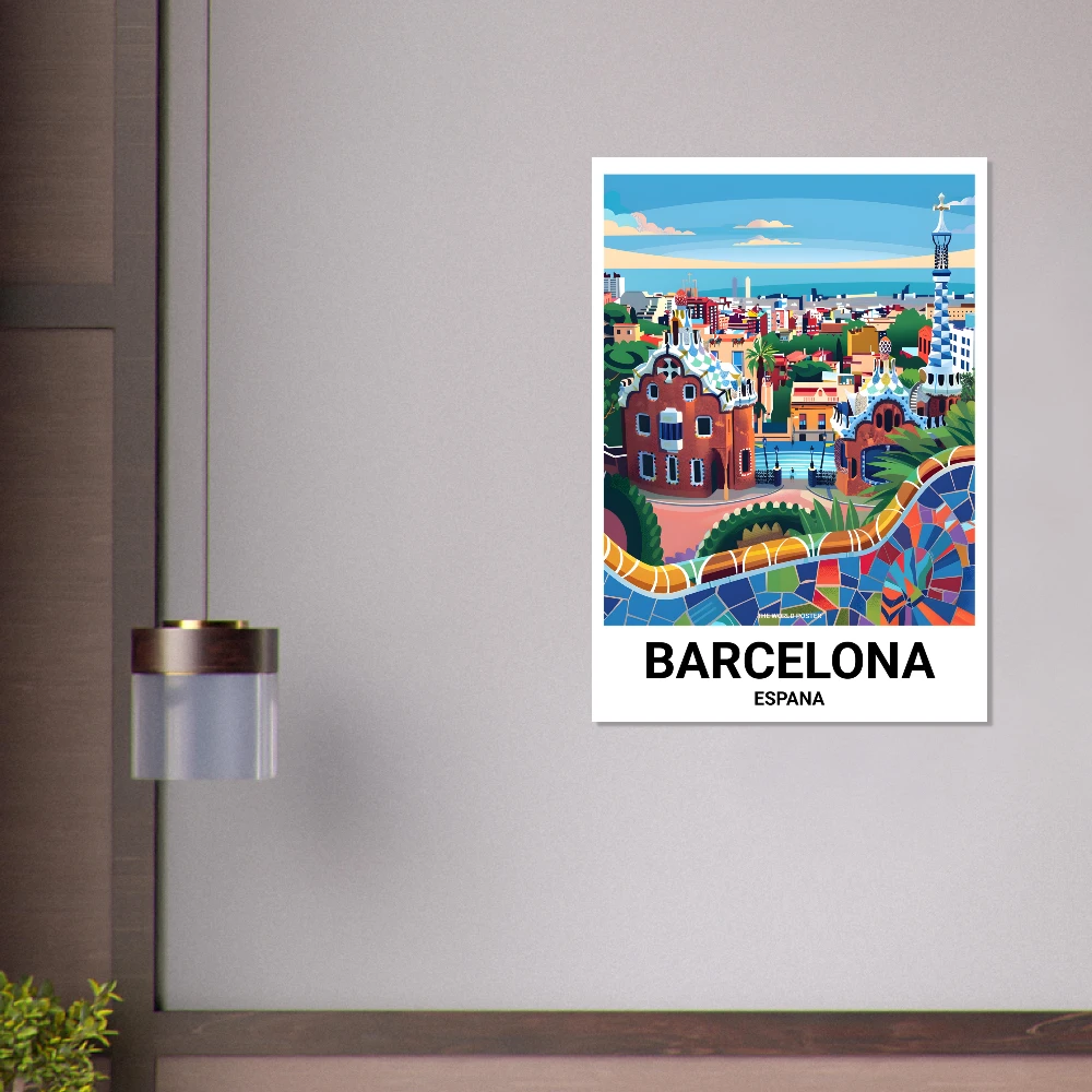 Affiche BARCELONE - Image 5 of 6