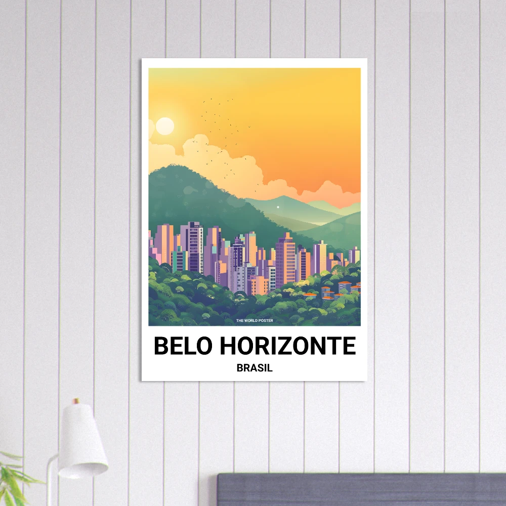 Affiche BELO HORIZONTE - Image 5 of 6