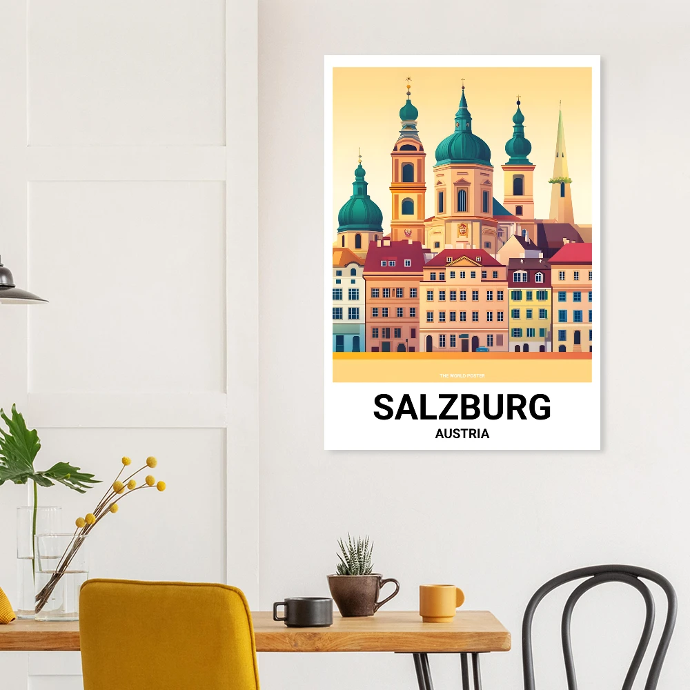 Affiche SALZBOURG - Image 6 of 6