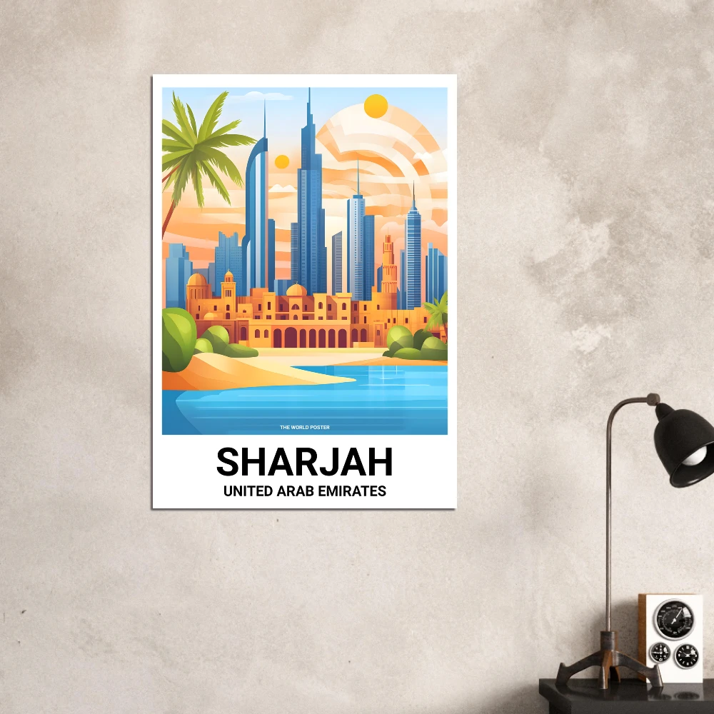 Affiche SHARJAH - Image 4 of 6