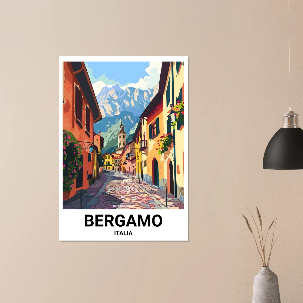 Affiche BERGAME - Image 2 of 6