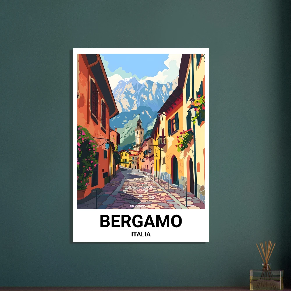 Affiche BERGAME - Image 3 of 6