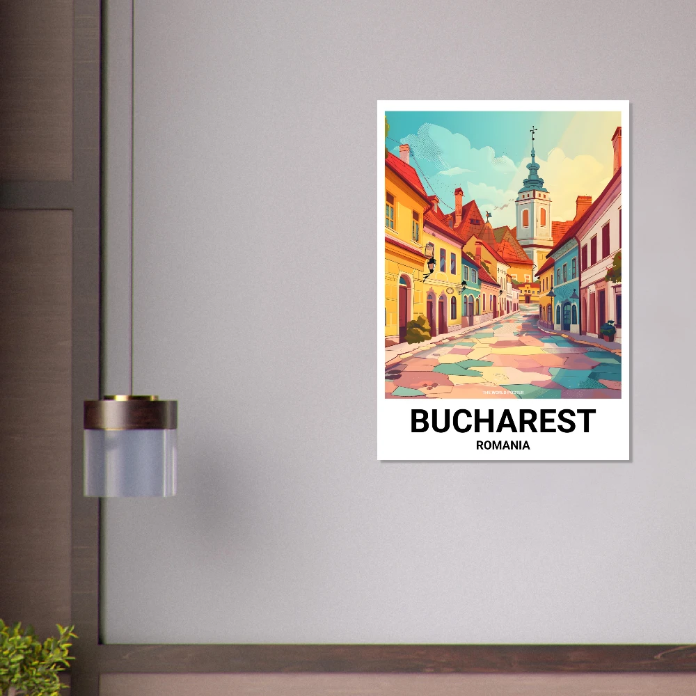 Affiche BUCAREST - Image 2 of 6