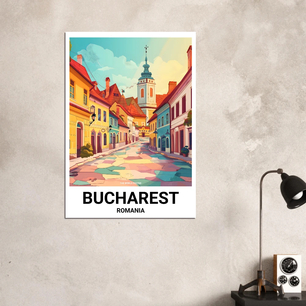 Affiche BUCAREST - Image 5 of 6