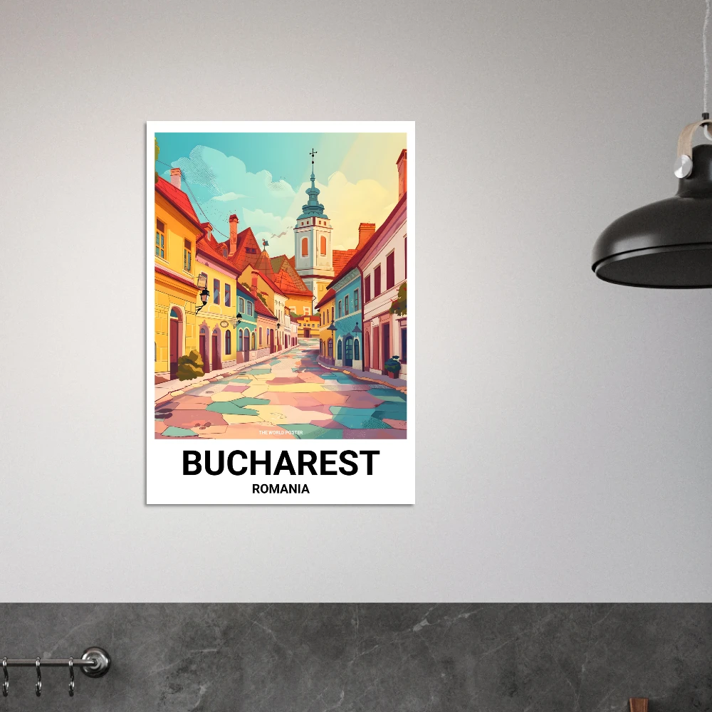 Affiche BUCAREST - Image 6 of 6