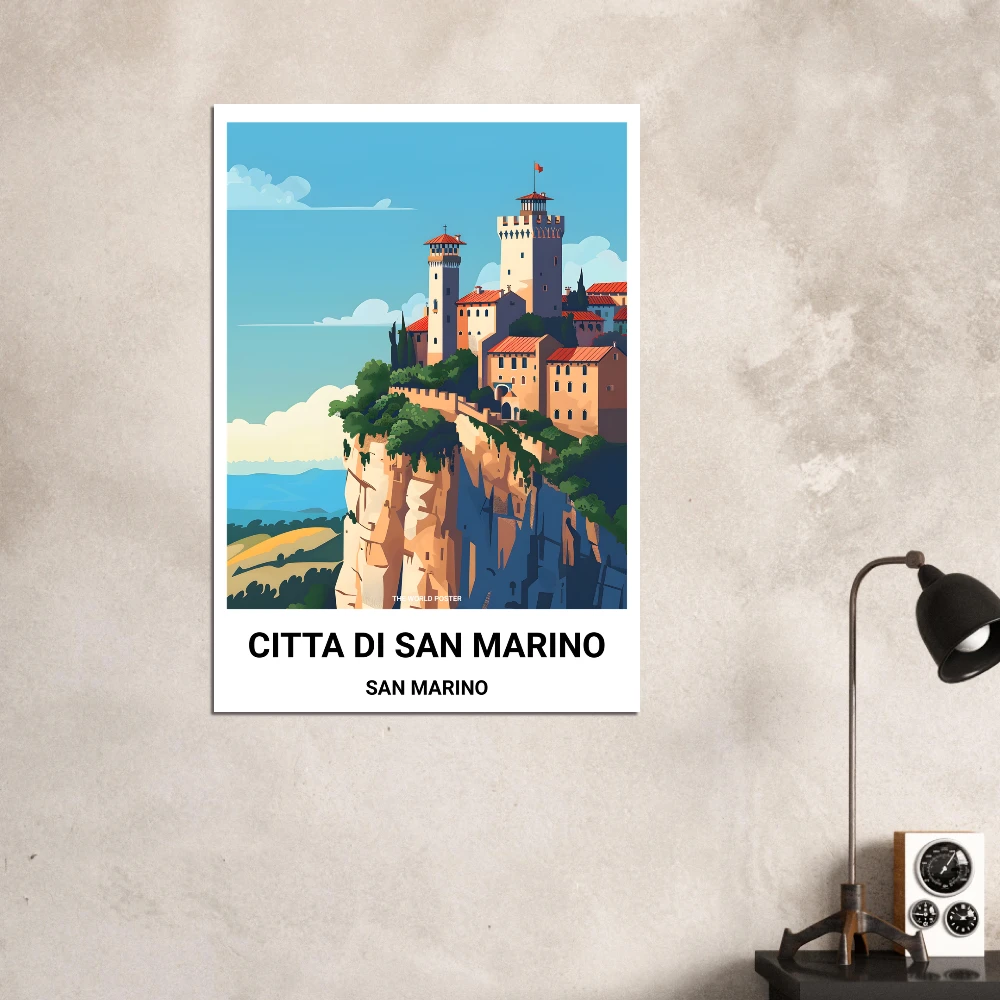 Affiche CITÉ DE SAINT-MARIN - Image 2 of 6