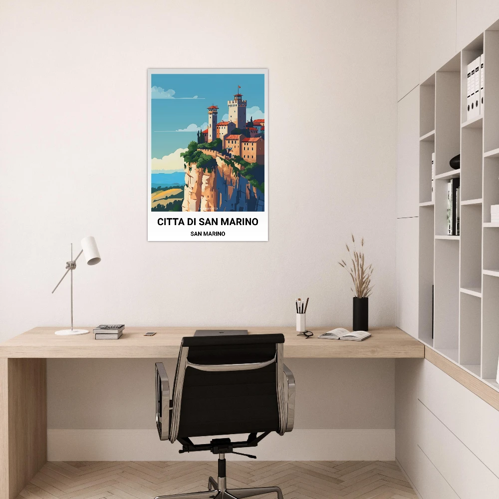 Affiche CITÉ DE SAINT-MARIN - Image 3 of 6