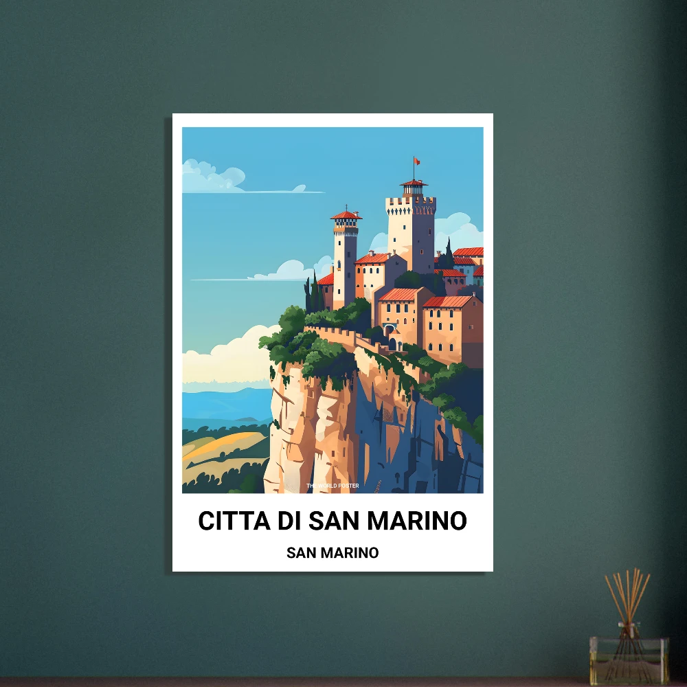 Affiche CITÉ DE SAINT-MARIN - Image 4 of 6