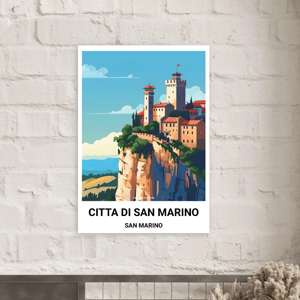 Affiche CITÉ DE SAINT-MARIN - Image 5 of 6