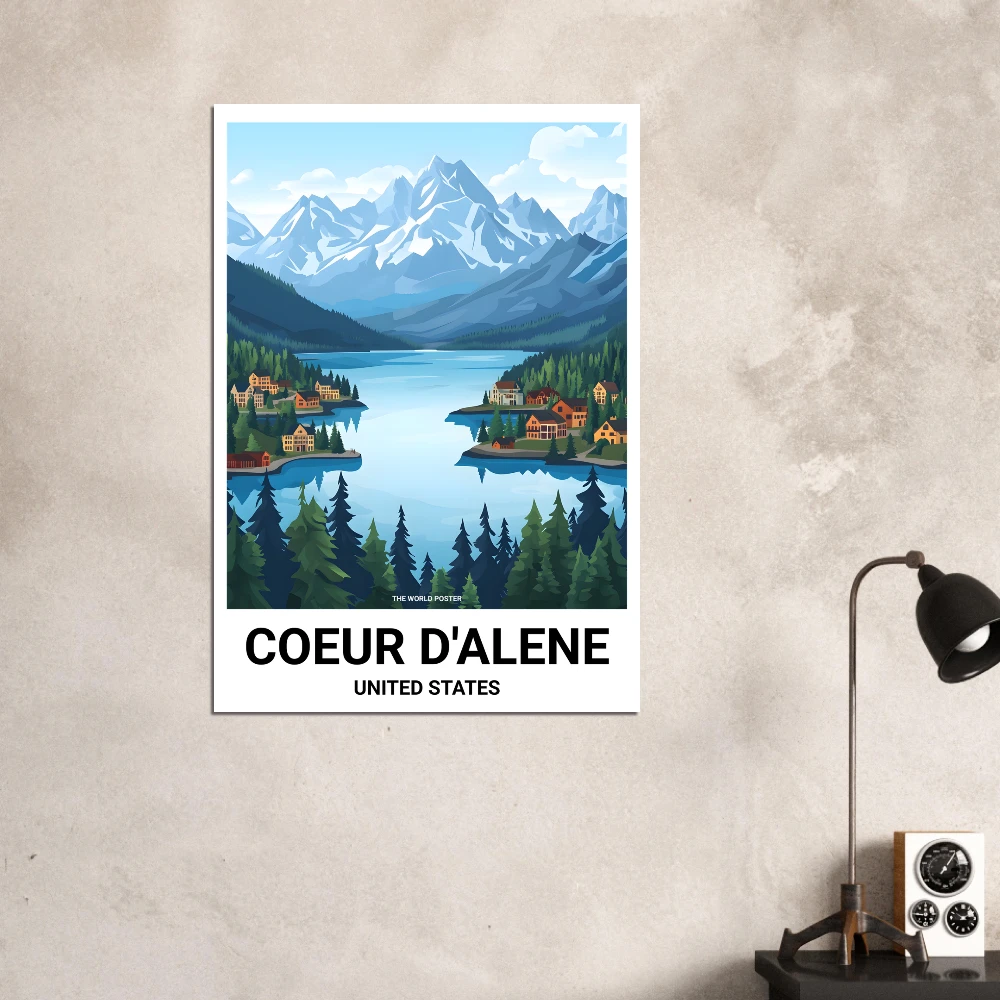 Affiche COEUR D'ALENE - Image 3 of 6