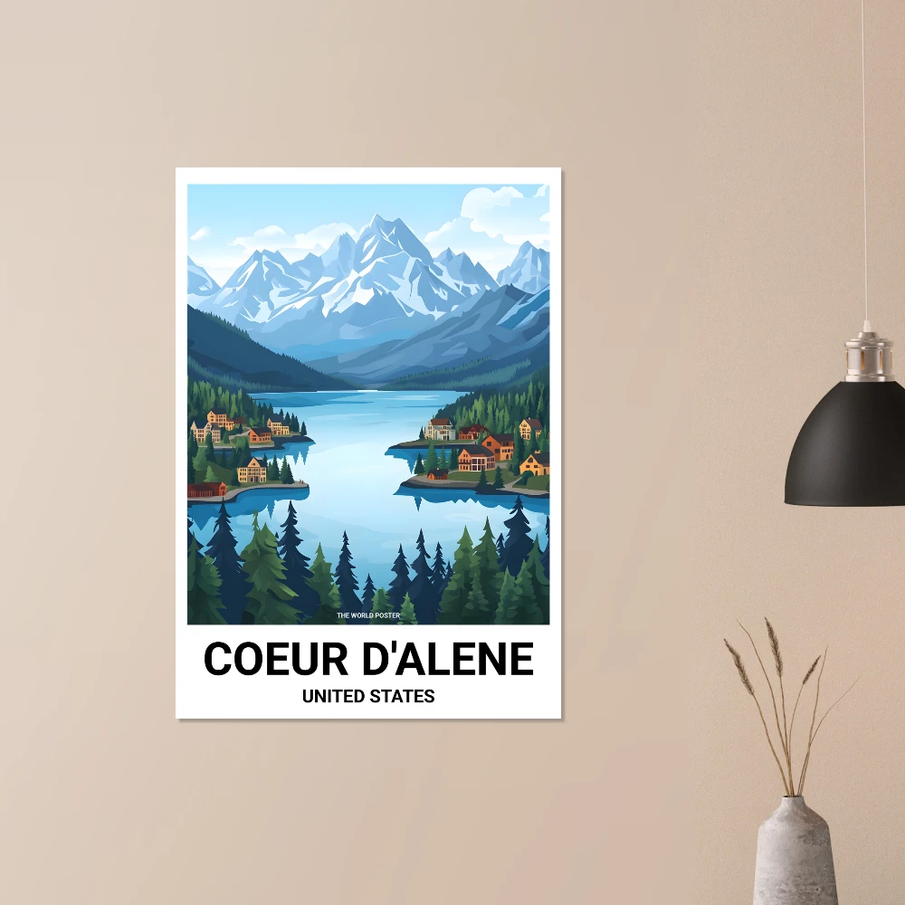 Affiche COEUR D'ALENE - Image 5 of 6