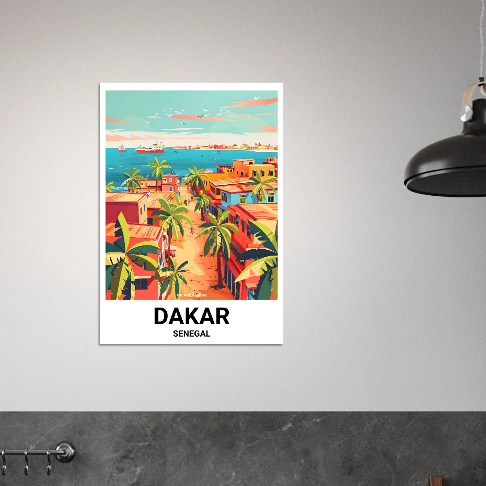 Affiche DAKAR - Image 4 of 6