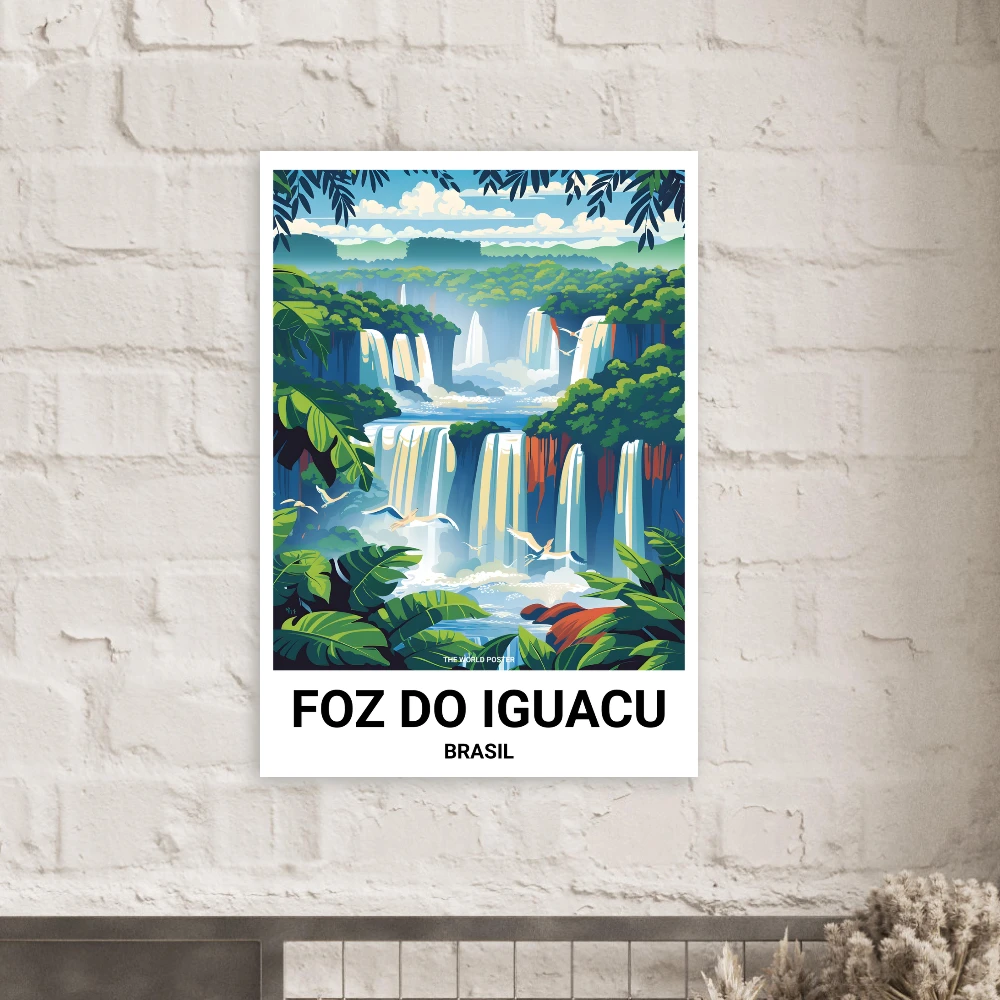 Affiche FOZ DO IGUAÇU - Image 5 of 6