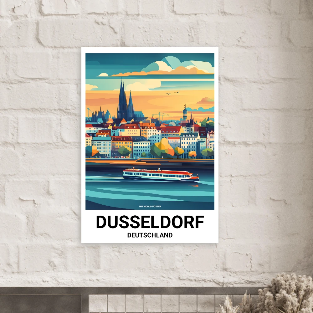 Affiche DÜSSELDORF - Image 2 of 6