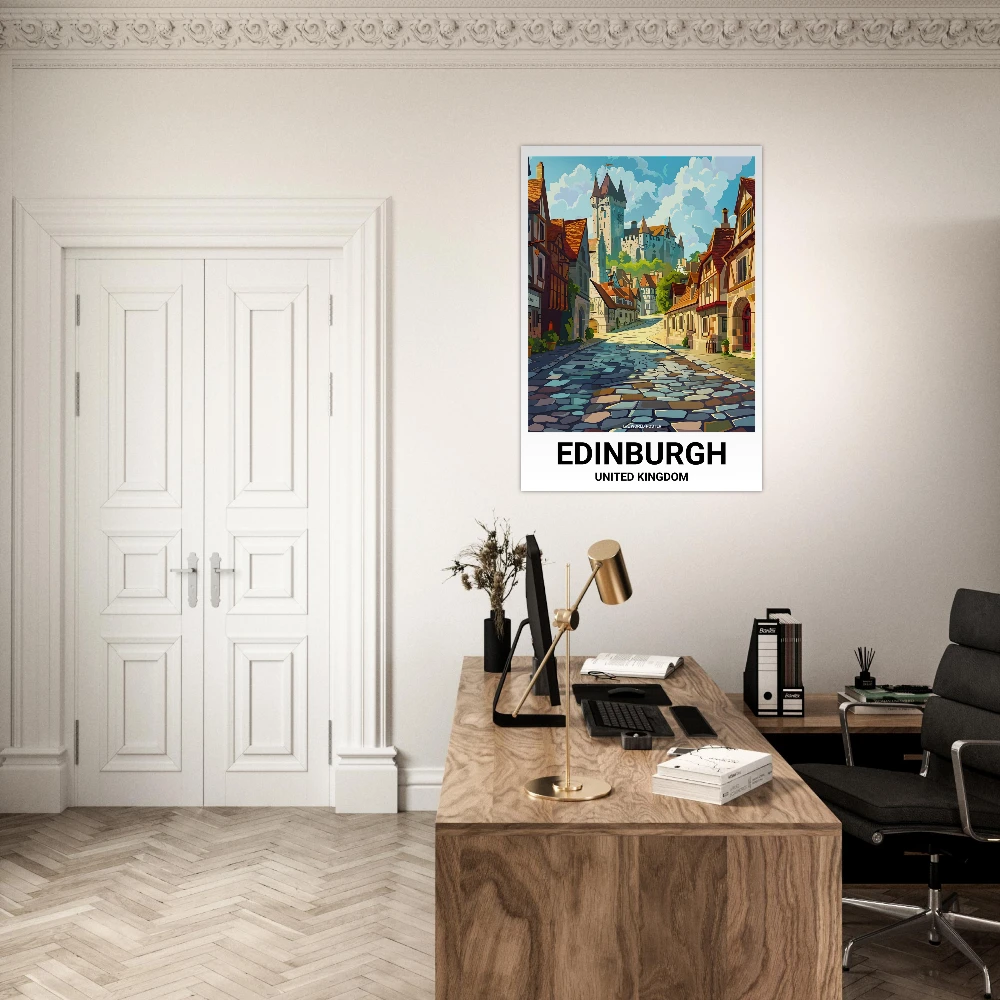 Affiche ÉDIMBOURG - Image 3 of 6