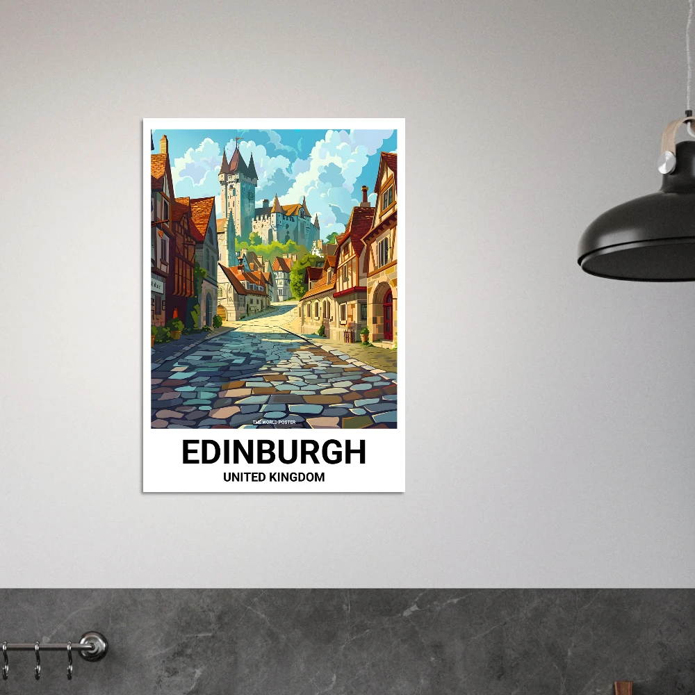 Affiche ÉDIMBOURG - Image 6 of 6