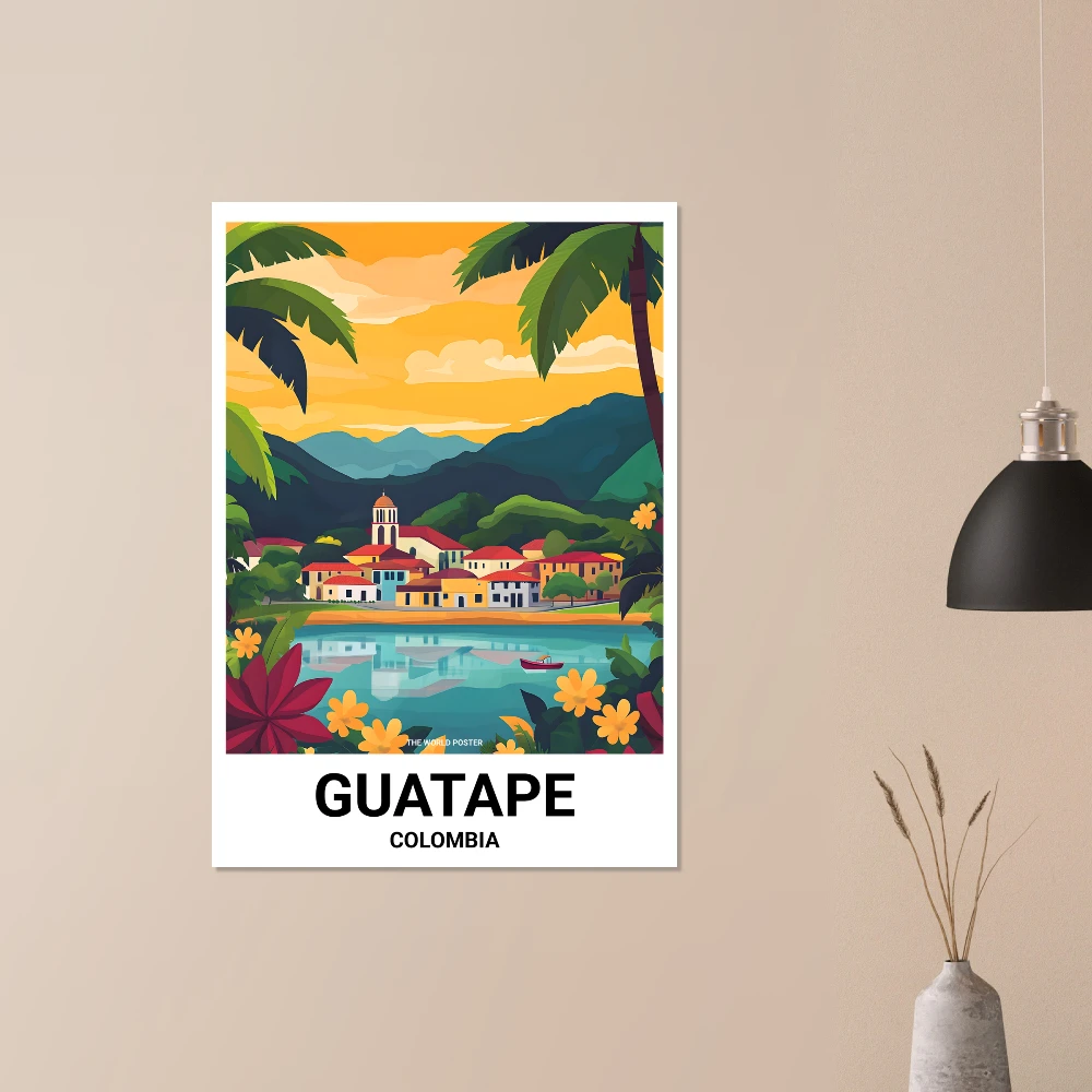 Affiche GUATAPÉ - Image 2 of 6