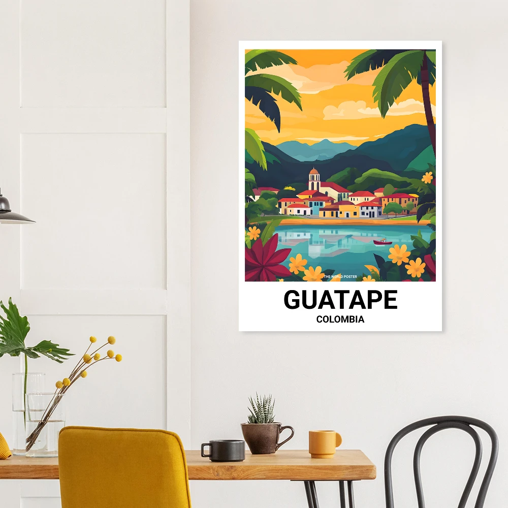 Affiche GUATAPÉ - Image 4 of 6
