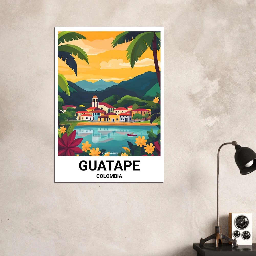 Affiche GUATAPÉ - Image 5 of 6