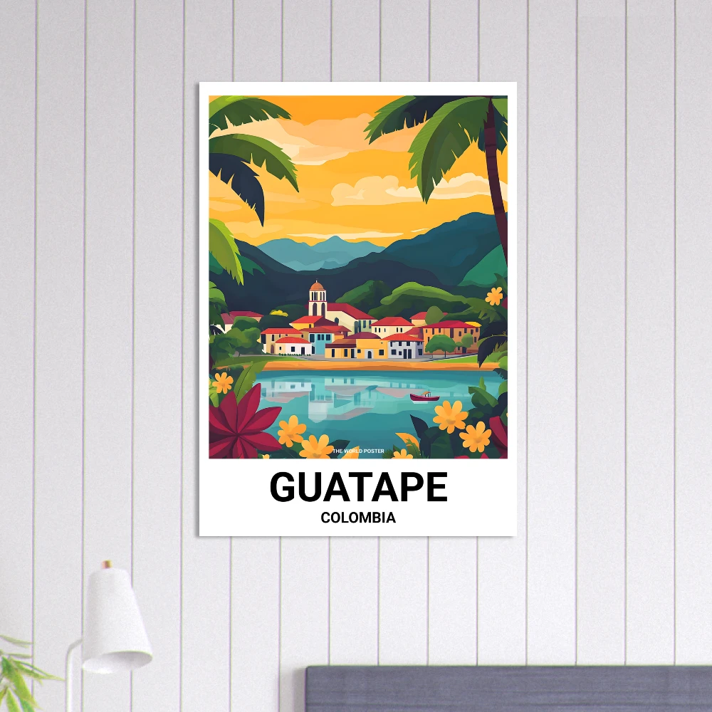 Affiche GUATAPÉ - Image 6 of 6