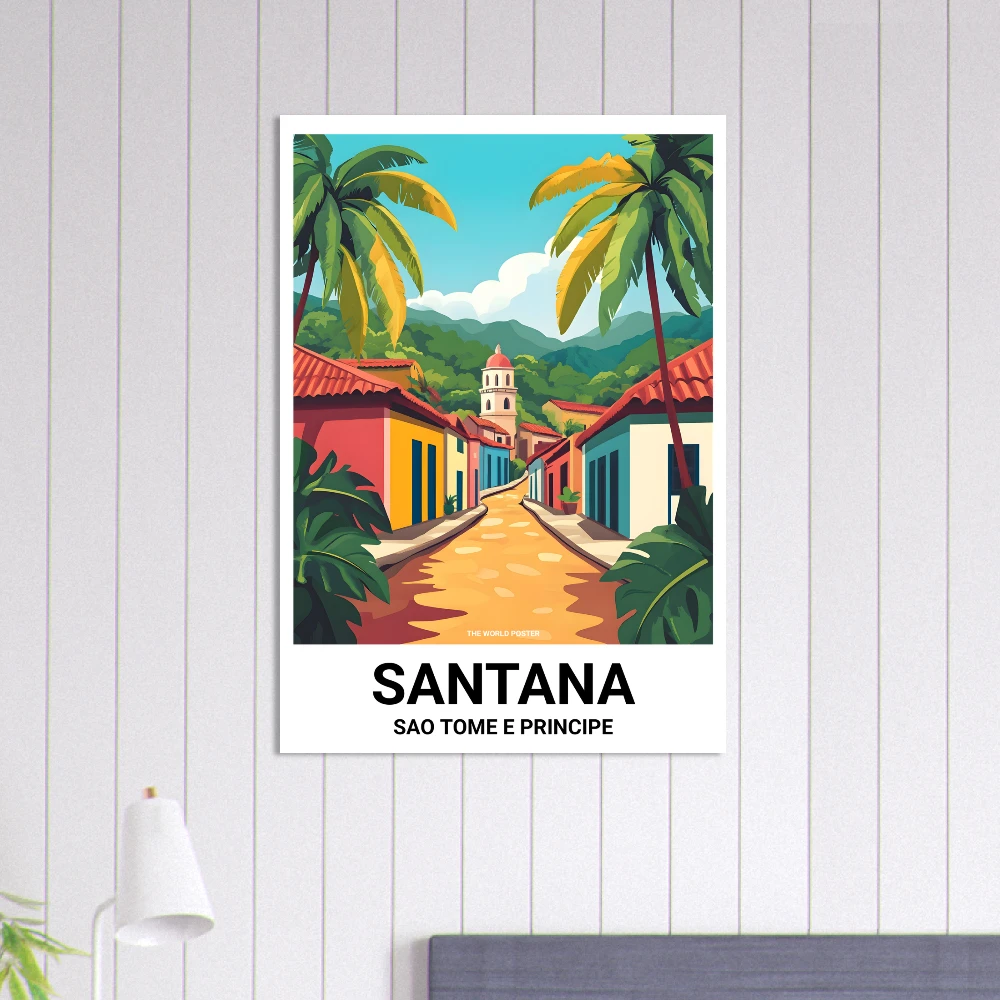Affiche SANTANA - Image 6 of 6