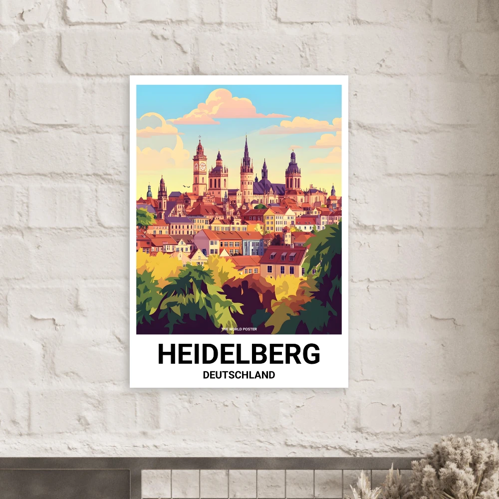 Affiche HEIDELBERG - Image 3 of 6