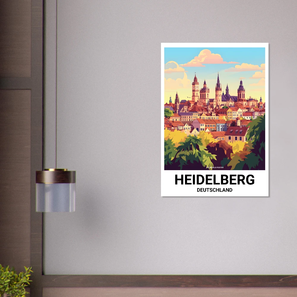 Affiche HEIDELBERG - Image 5 of 6