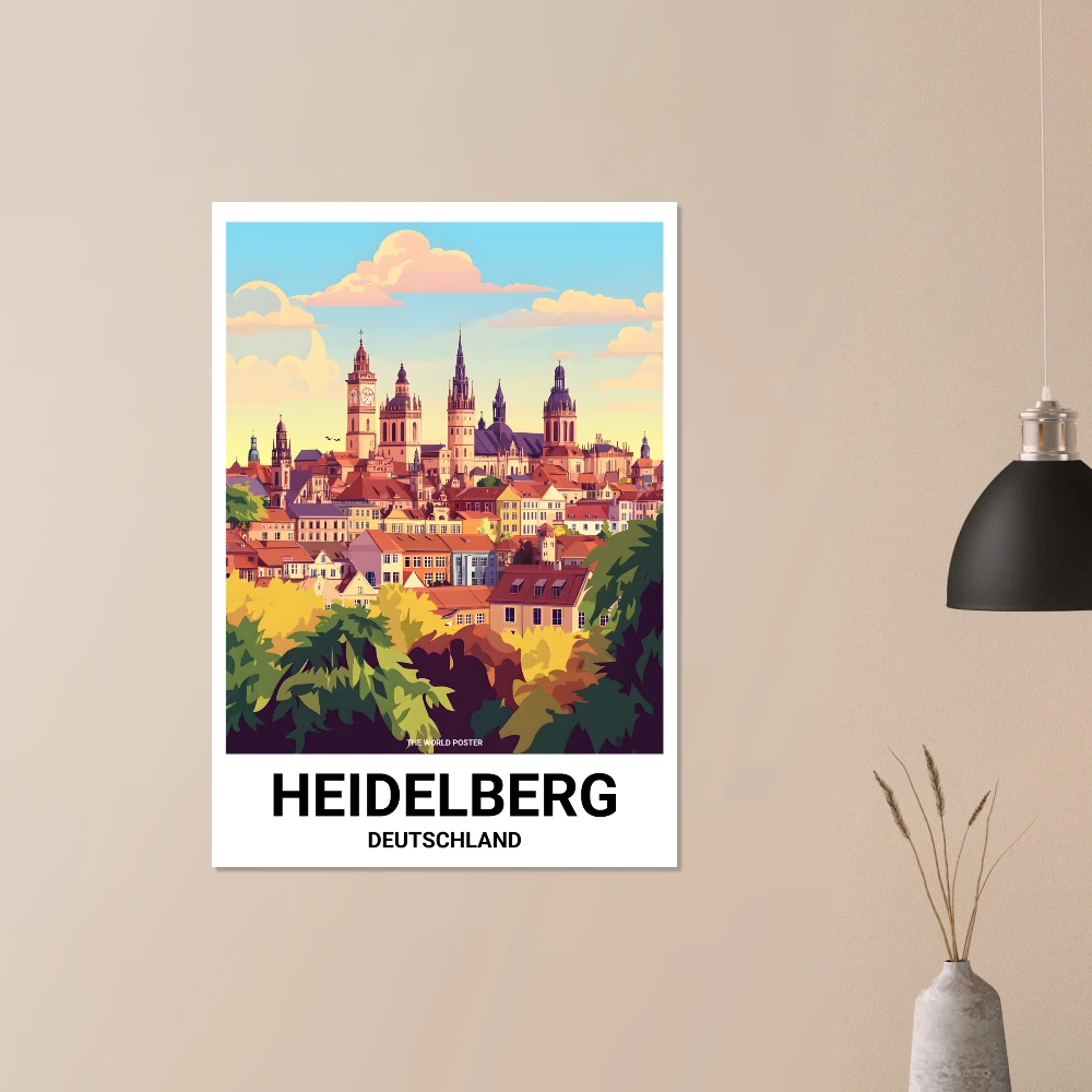 Affiche HEIDELBERG - Image 6 of 6