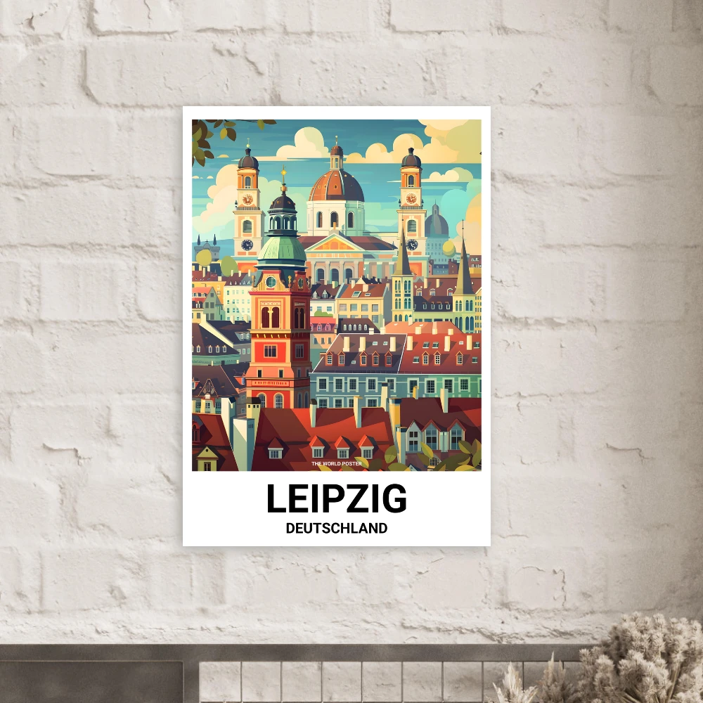 Affiche LEIPZIG - Image 6 of 6