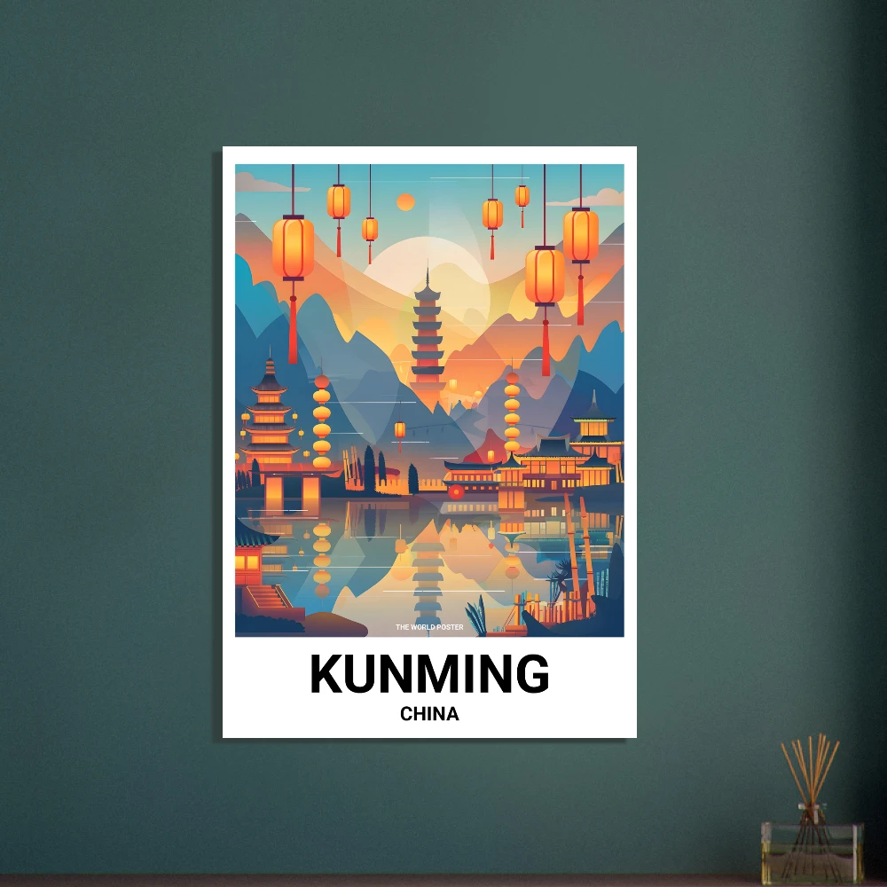 Affiche KUNMING - Image 4 of 6