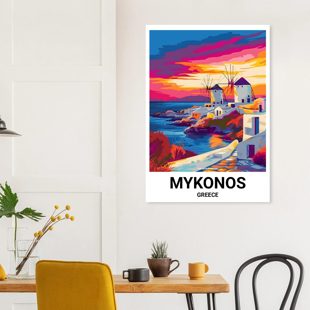 Affiche MYKONOS - Image 4 of 6