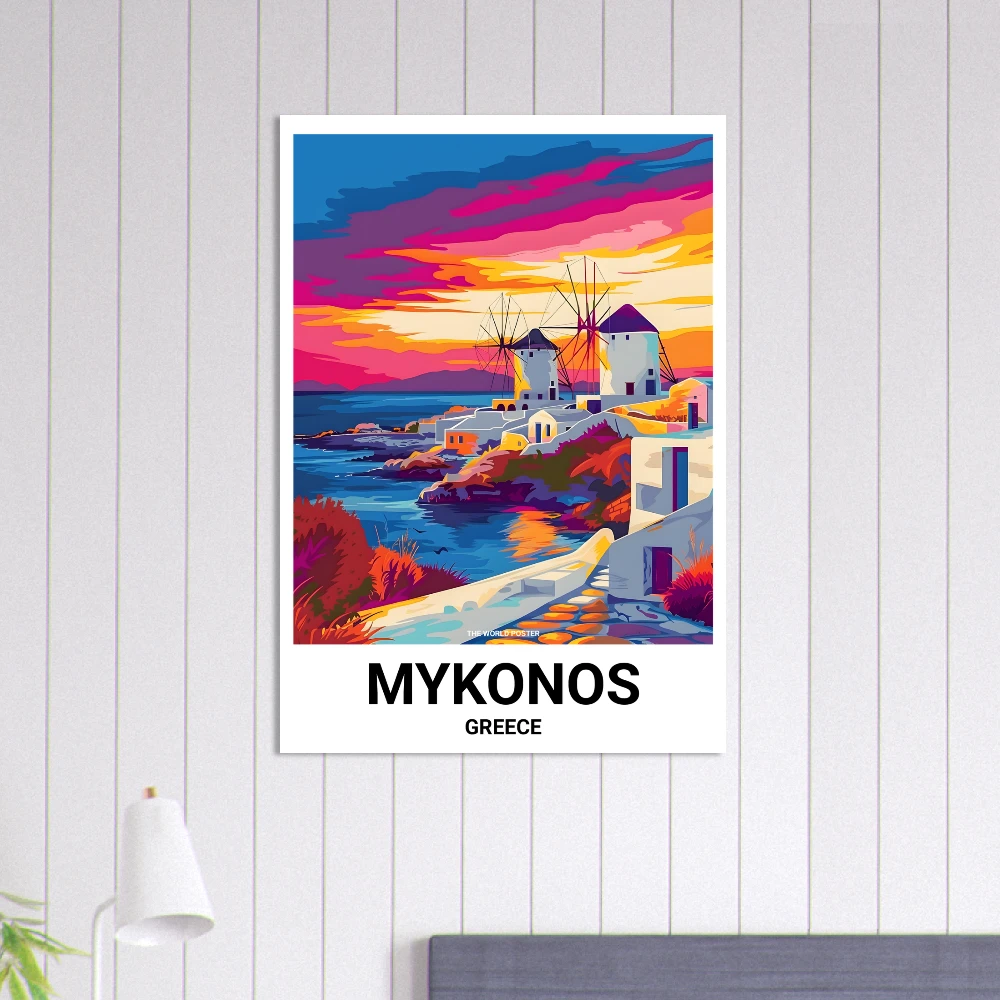 Affiche MYKONOS - Image 5 of 6