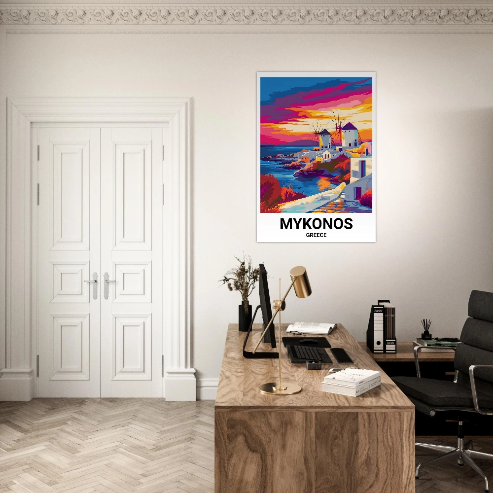 Affiche MYKONOS - Image 6 of 6