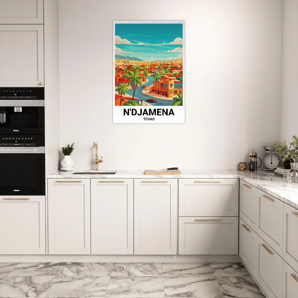 Affiche N'DJAMENA - Image 2 of 6