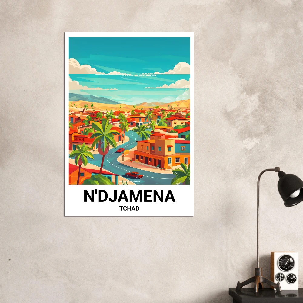 Affiche N'DJAMENA - Image 3 of 6