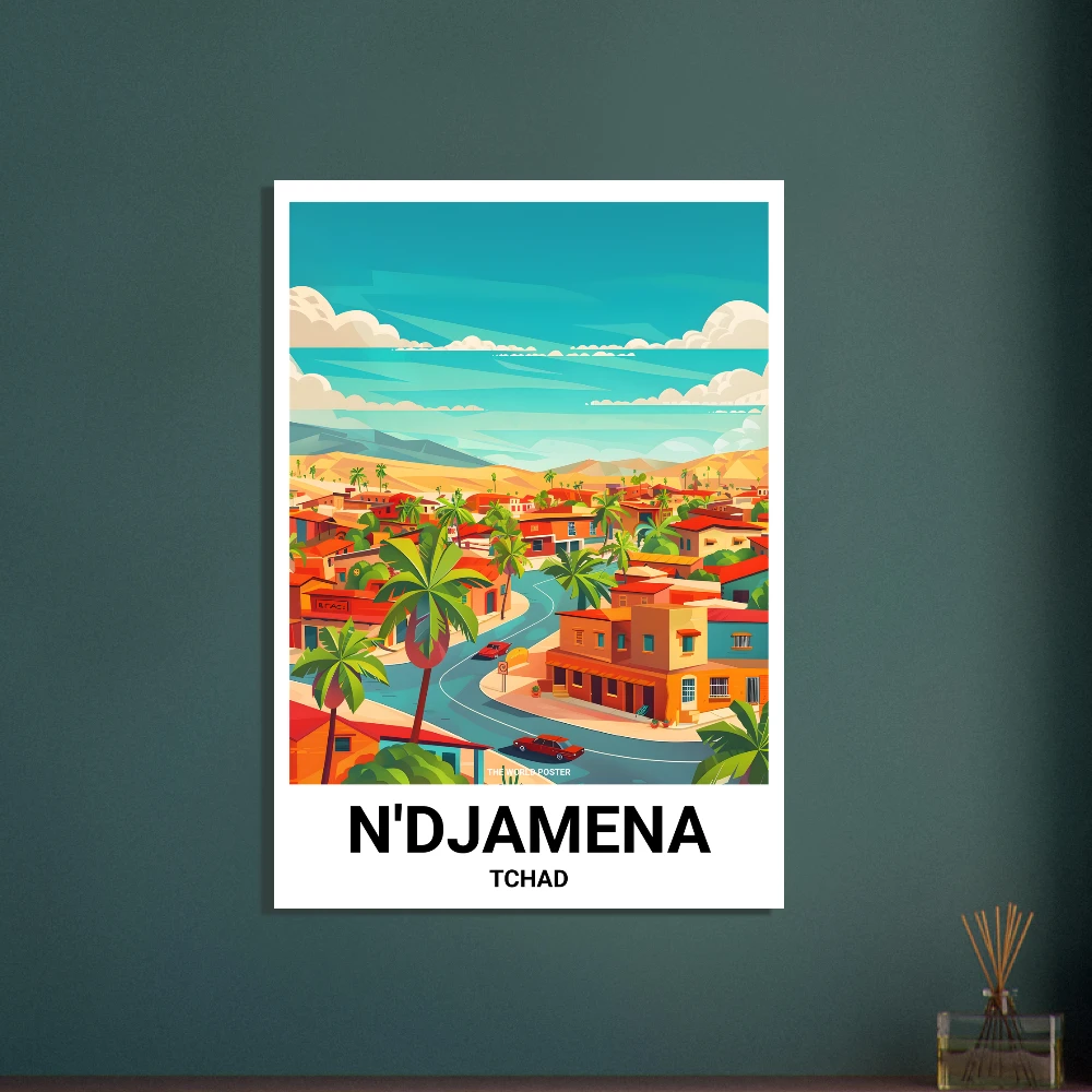 Affiche N'DJAMENA - Image 5 of 6
