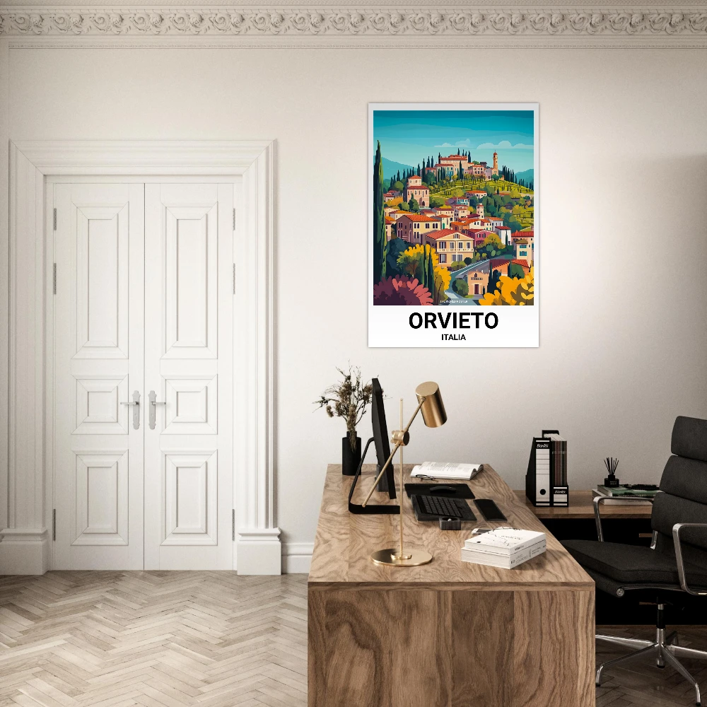 Affiche ORVIETO - Image 6 of 6