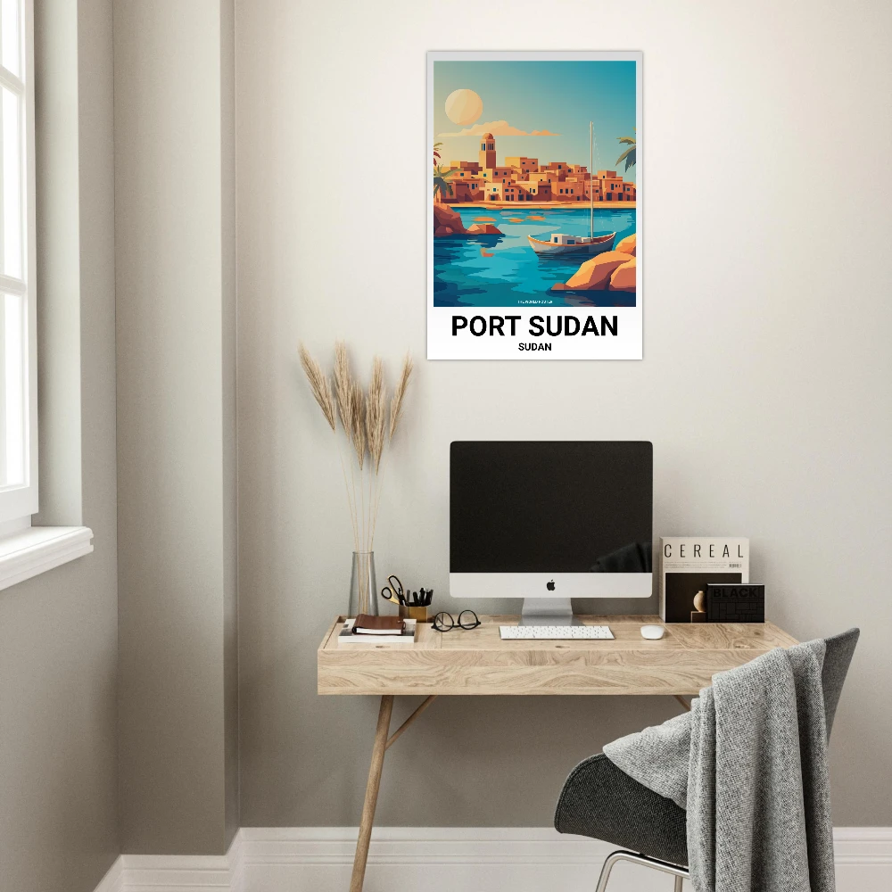 Affiche PORT-SOUDAN - Image 3 of 6