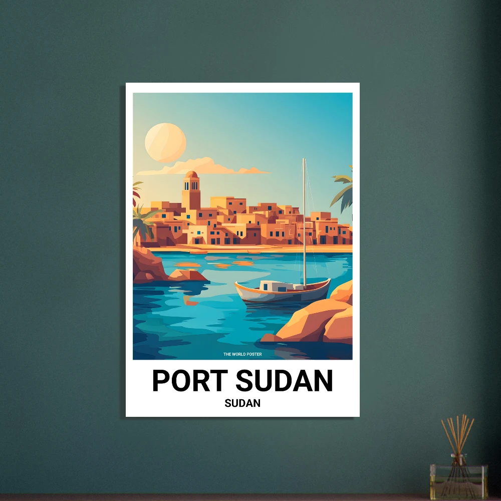 Affiche PORT-SOUDAN - Image 6 of 6
