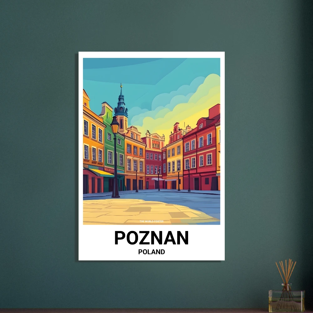 Affiche POZNAŃ - Image 3 of 6