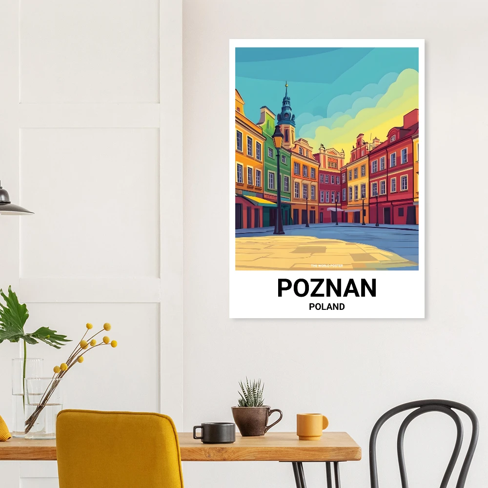 Affiche POZNAŃ - Image 4 of 6