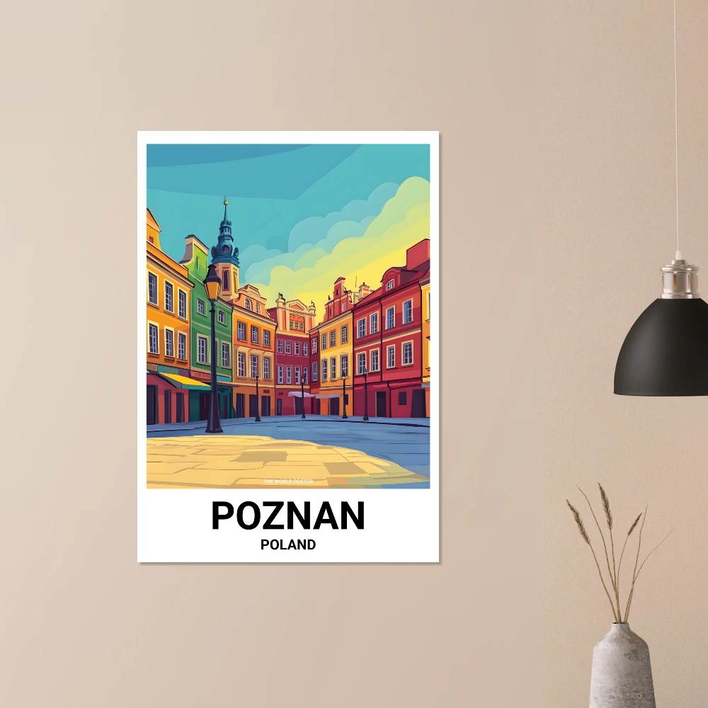 Affiche POZNAŃ - Image 5 of 6