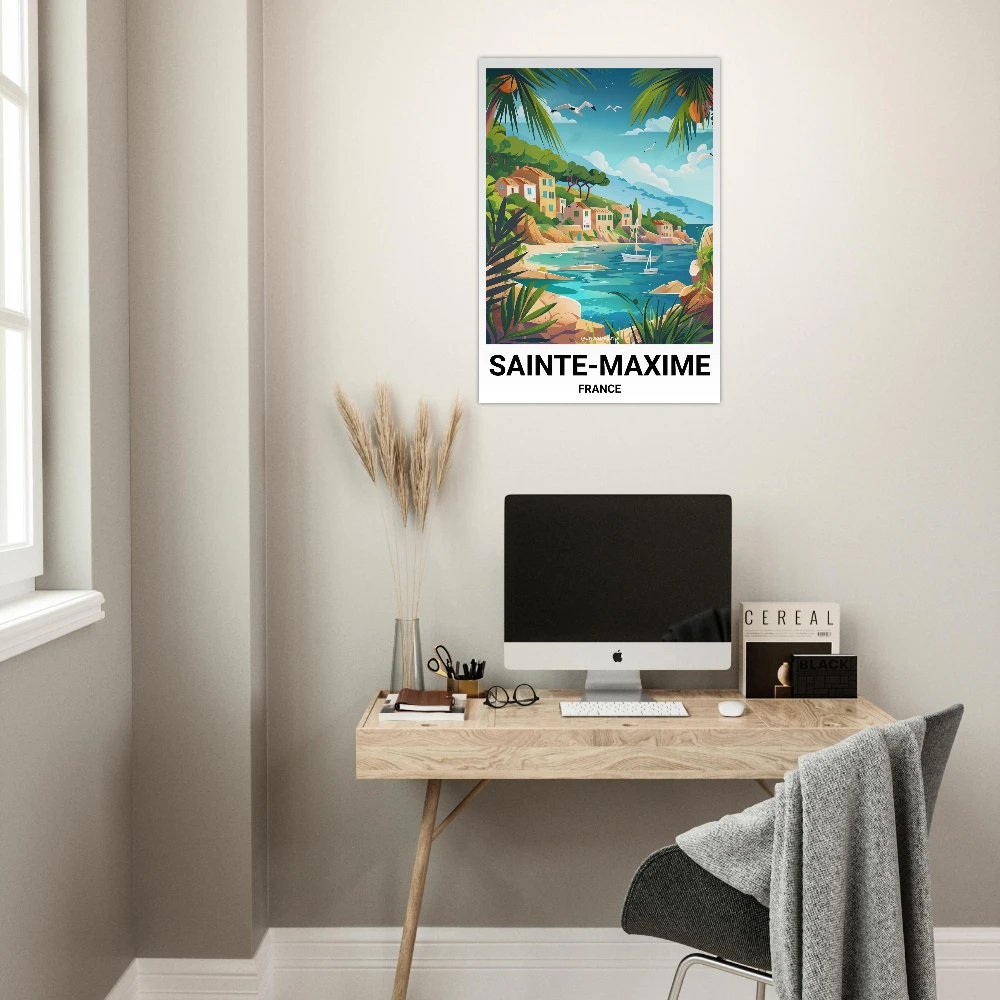 Affiche SAINTE-MAXIME - Image 2 of 6