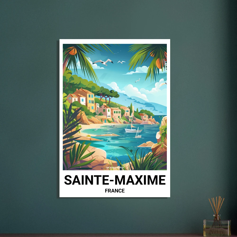 Affiche SAINTE-MAXIME - Image 3 of 6