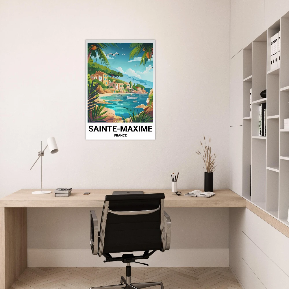 Affiche SAINTE-MAXIME - Image 6 of 6