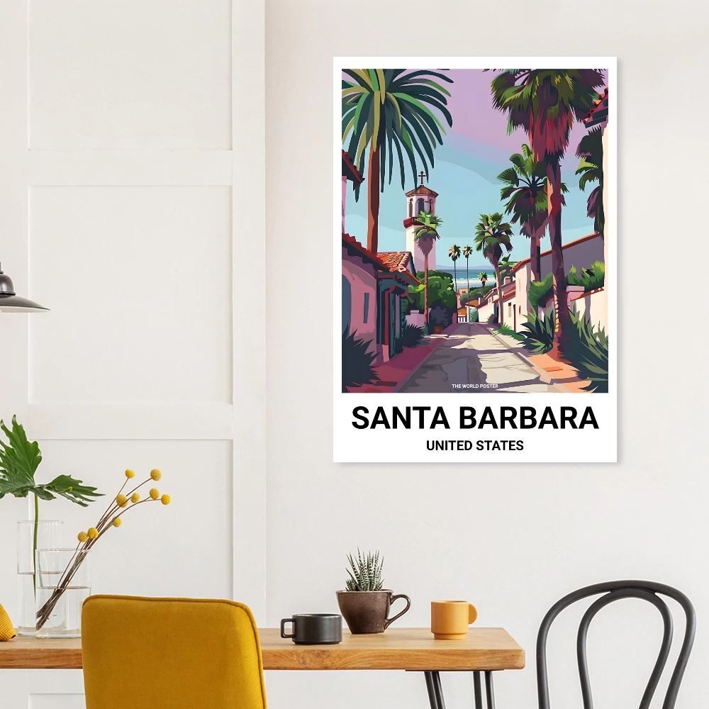 Affiche SANTA BARBARA - Image 5 of 6